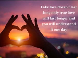 quotes for fake love